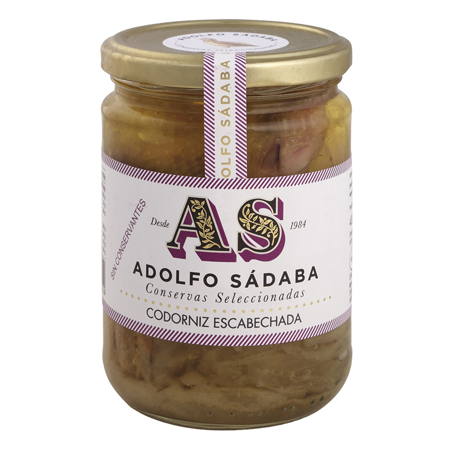 Codorniz escabechada Adolfo Sádaba