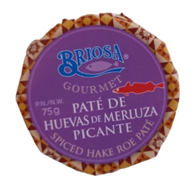 Paté huevas de merluza Briosa