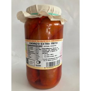 Chorizo frito en aceite Martín Cuesta